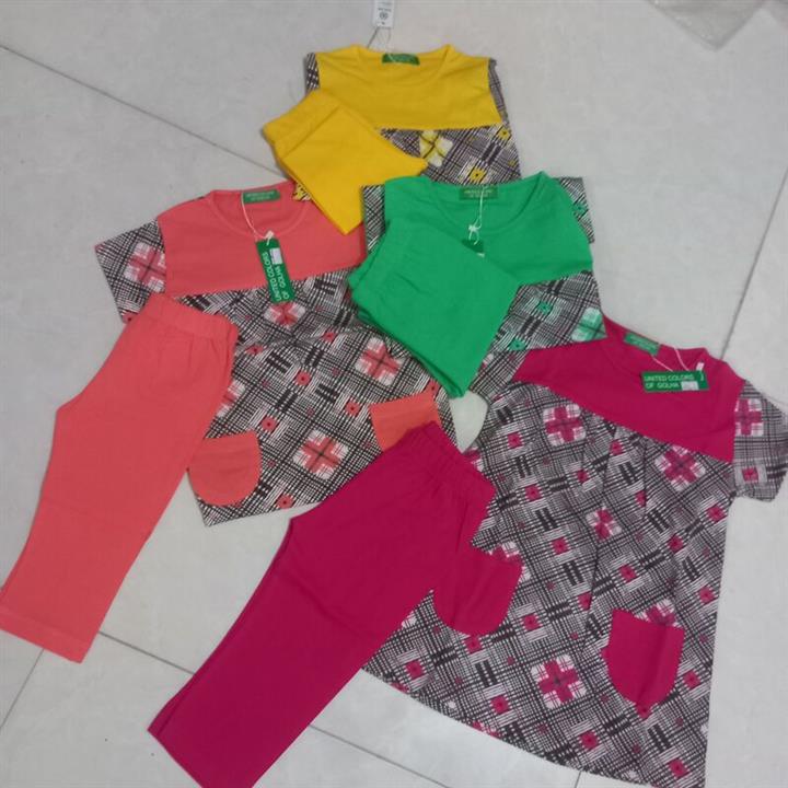 بلوزشلوار ک دخترانه Golha